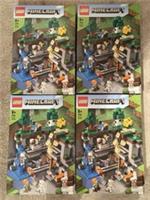 New Sealed Retired Rare LEGO Minecraft The First Adventure 21169 - 542 pieces