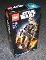 STAR WARS LEGO 75119 SERGEANT JYN ERSO BUILDABLE FIGURE BRAND NEW SEALED