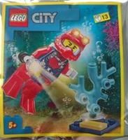 Lego City Diver 952012 Foil pack BNIP