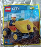 Lego City Worker with Tipper Truck 952204 Foil pack BNIP