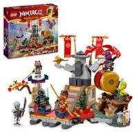 LEGO 71818 NINJAGO Tournament Battle Arena Set with 6 Minifigures including C...