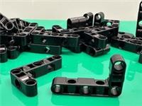 LEGO Beam 3x5 L-Shape with Side Holes From Volvo Hybrid Excavator - 2 Pieces NEW