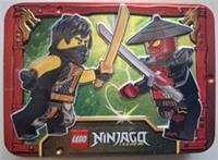Lego Ninjago Cole vs. Drix 112504 Tin Brand New
