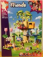 LEGO Friends 42666 Cat Birthday Party Tree House Toy Set. Animals 6+. New, Boxed