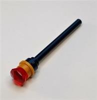 Lego - Black & Gold Wizards Staff with Jewel - Pick Pack Size - NEW Custom #102