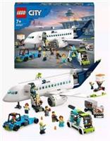 LEGO City Passenger Aeroplane Toy Set, Plane with Airport 60367 Brand New