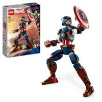 LEGO 76258 Marvel Captain America Construction Figure Buildable Toy with Shie...