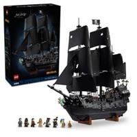 LEGO Icons Captain Jack Sparrow Pirates of the Caribbean Ship Set for Adults