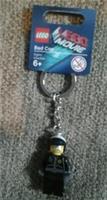 GENUINE LEGO MOVIE MINIFIGURE KEY CHAIN - GOOD COP BAD COP - BRAND NEW WITH TAG