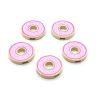 NEW LEGO Parts 5x Iced Donut & Sprinkles 2x2 Minifigure Food Tiles 15535pb07