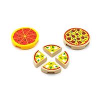 NEW LEGO Parts Three Types Of Pizza Margherita Pepperoni Basil Minifigure Food
