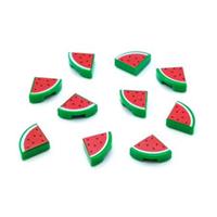 NEW LEGO Parts 10x Watermelon Fruit Slice 1x1 Minifigure Food Tiles 25269pb002