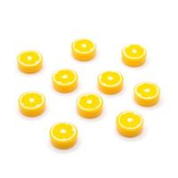 NEW LEGO Parts 10x Orange Fruit Slice 1x1 Minifigure Food Tiles 98138pb262