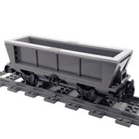 Made With LEGO Bricks Train Coal Hopper Freight Wagon Carriage 60336 60198