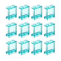 NEW LEGO Train 12x 1x2x2 Carriage Window Transparent Light Blue 87552 35378