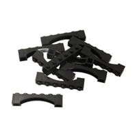 NEW LEGO Parts 10x Raised Bow Arch 1x6 Bricks Black 92950 Bridge Castle Train