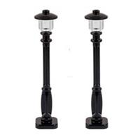 Genuine LEGO 2x Traditional Street Lights Old Fashioned Lamp Posts Scenery