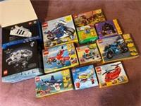 12 x Lego sets some retired 10282 adidas Superstar 75375 Millennium Falcon etc..