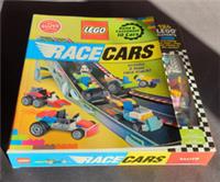 Klutz Certified Lego Race Cars Set~Race Track, 64 pg booklet & 124 Lego Elements