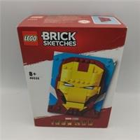 Lego Brick Sketches Marvel Iron Man 40535 Picture Boxed New