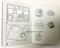 Lego Passport British Red Design Bham UK 2026 Valentines Day Birthday Stamps