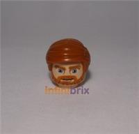 Lego Obi-Wan Kenobi Head + Hair from set 75012 for Star Wars NEW