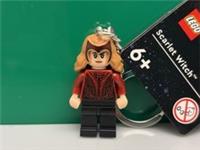 LEGO Minifigure Scarlet Witch Key Chain 854241 From Super Heroes Themes, 2023