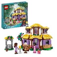 LEGO 43231 Disney Wish Asha's Cottage with Sakina and Sabino Mini-Dolls and S...