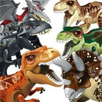 UK Large Full Size Dinosaur Figure Building Blocks Toys Kids Gift Fit For LEGO