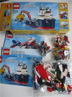 LEGO CREATOR 3 in 1 OCEAN EXPLORER (31045) - NEW/UNUSED, BOX OPENED (please read