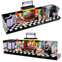 1388 PCS MOC Five Nights at Freddy's FNAF Security Breach Stage Building Blocks