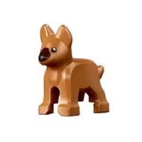 Genuine LEGO Dog Pet Puppy Alsatian German Shepherd Minifigure Animal 2889pb01