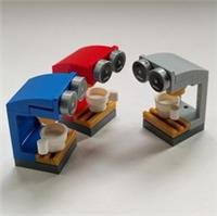 Lego - Cafe Barista Coffee Expresso Machine - Pick Colour - NEW Custom #207