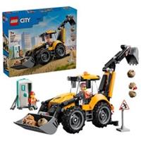 Lego City 60480 Yellow Backhoe Loader - Brand New & Sealed