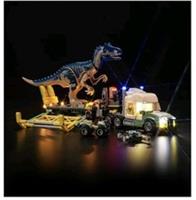 Light Kit for Lego Jurassic World Dinosaur Missions: Allosaurus Transport Truck,