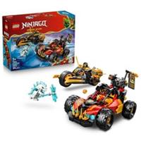 LEGO NINJAGO Kai and Cole's Combiner Vehicles Ninja Toy Car Motorbike 3