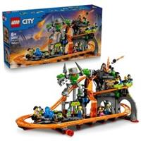 Lego City 60501 Roller Coaster Park Set Lava Land Toy 1,165 pieces 8 Years +