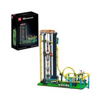 Mould King 11031 Motorised Roller Coaster Theme Park Model Building Brick 3118pc