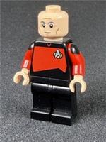 Lego Star Trek Minifigure ~ TREK006 ~ Captain Jean-Luc Picard ~ New ~ 10356(M17)
