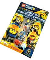 Lego World of Nexo Knights Heroes Official Guide Book with Minifigure