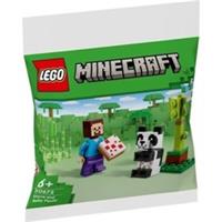 Lego Minecraft Steve and Baby Panda 30672 Polybag. Brand New in Packet