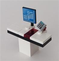 Lego - Supermarket Self Service Checkout - NEW - Custom #220