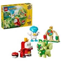 LEGO Pokemon SMART Play Sprigatito, Fuecoco and Quaxly Battle (72158) New Sealed