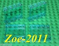 Lego 4x Transparent Blue Panel 1x3x4 NEW!!!