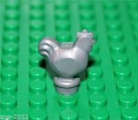 Lego Flat Silver Chicken (95342) NEW!!!