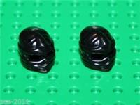 Lego 2x Ninjago Black Wrap, Headgear (98133) NEW!!!