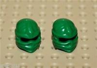 Lego 2x Ninjago Green Wrap, Headgear (98133) NEW!!!