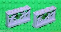 Lego 2x Lavender Fence 1x4 NEW!!!