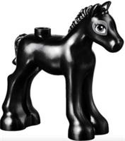 Lego Friends Black Horse Foal Pony NEW!!!