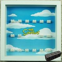 Display Frame Case to display LEGO Simpson minifigures series 1 or 2